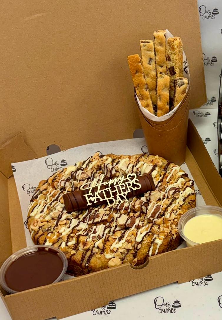 Cadbury Caramel Served with Fries & Dip