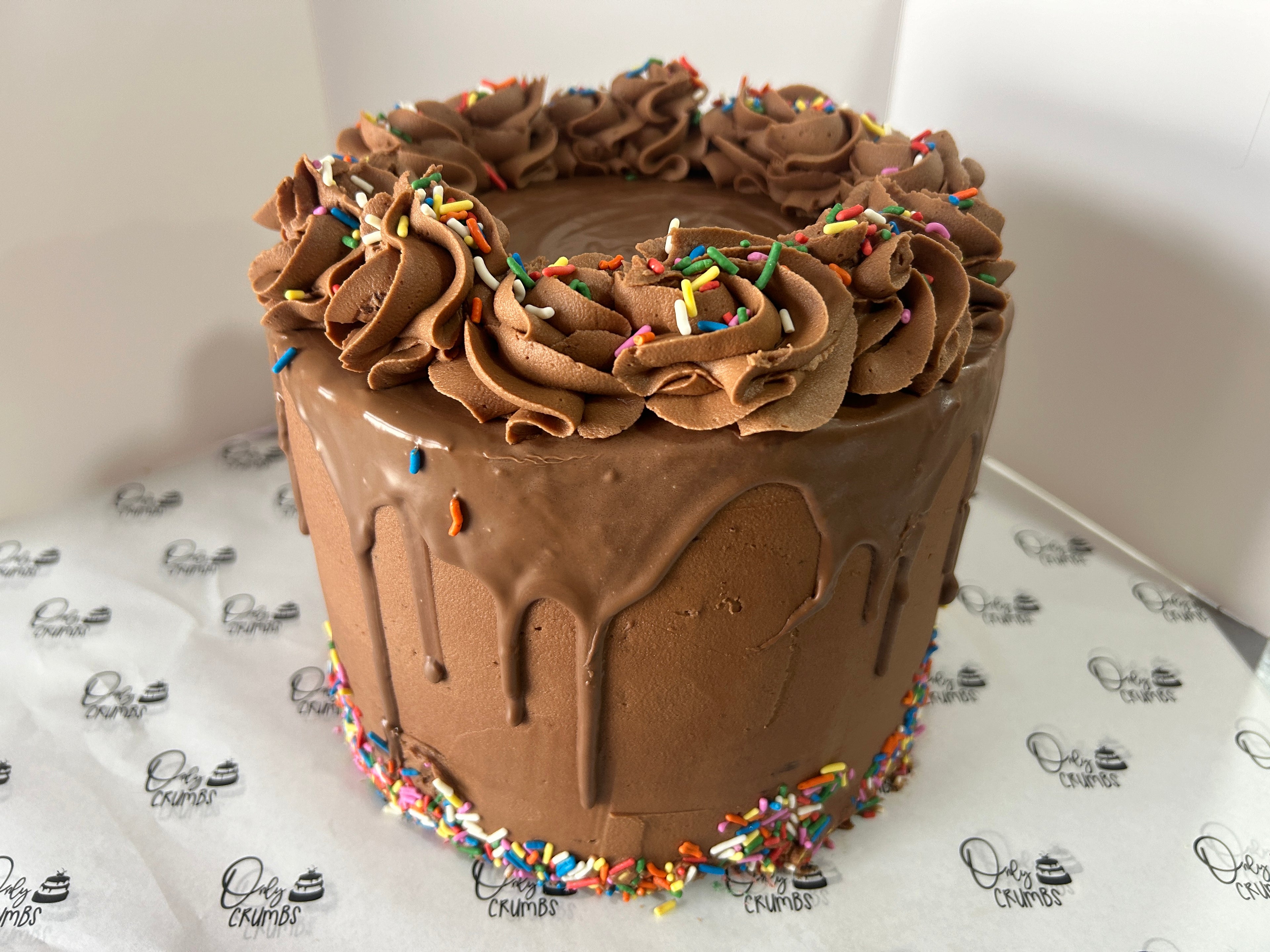 Triple Chocolate Drip Cake