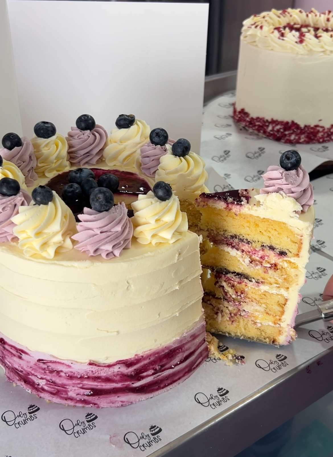 Lemon and Blueberry Cake